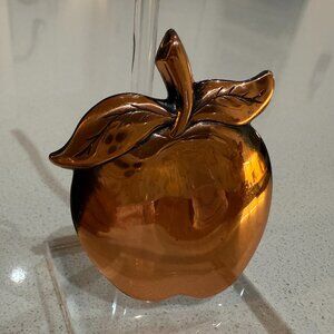 Coppertone Apple Pendant